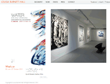 Tablet Screenshot of louisaburnetthall.com